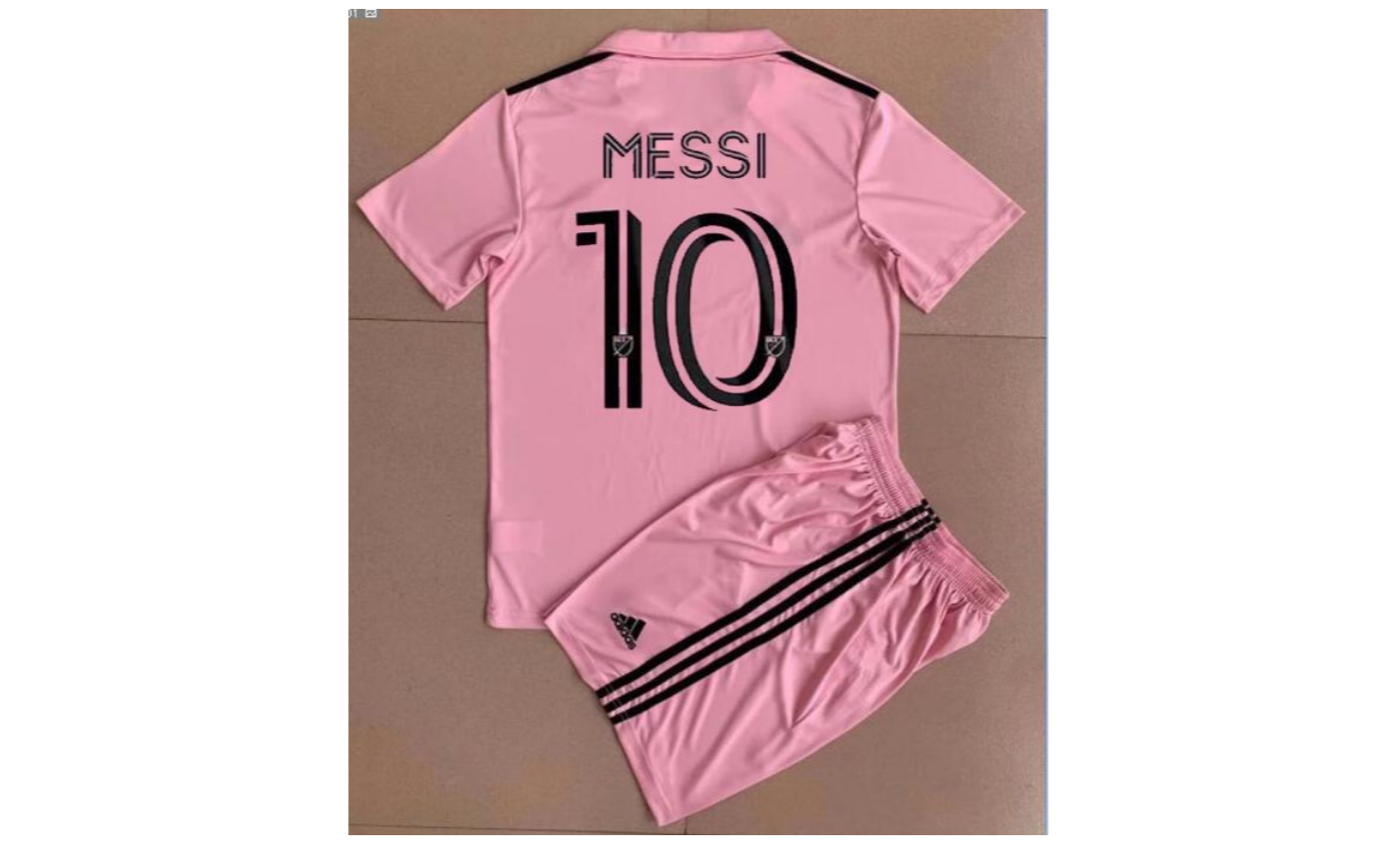 Equipación Camiseta y Short Inter de Miami Temporada 2022-2023 Messi 10 Adulto y Niño Alta Calidad