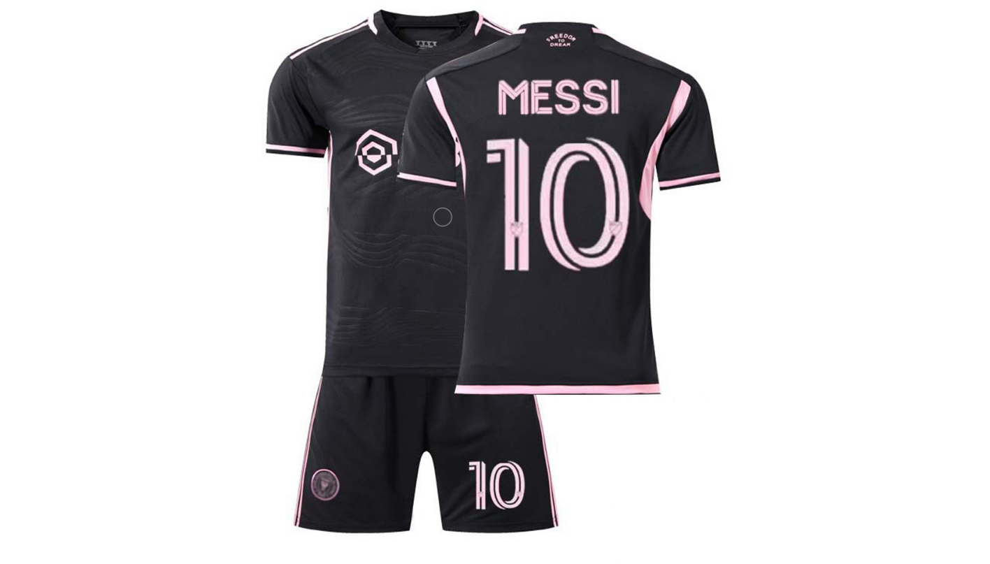 Equipación Camiseta y Short Inter de Miami Temporada 2022-2023 Messi 10 Adulto y Niño Alta Calidad