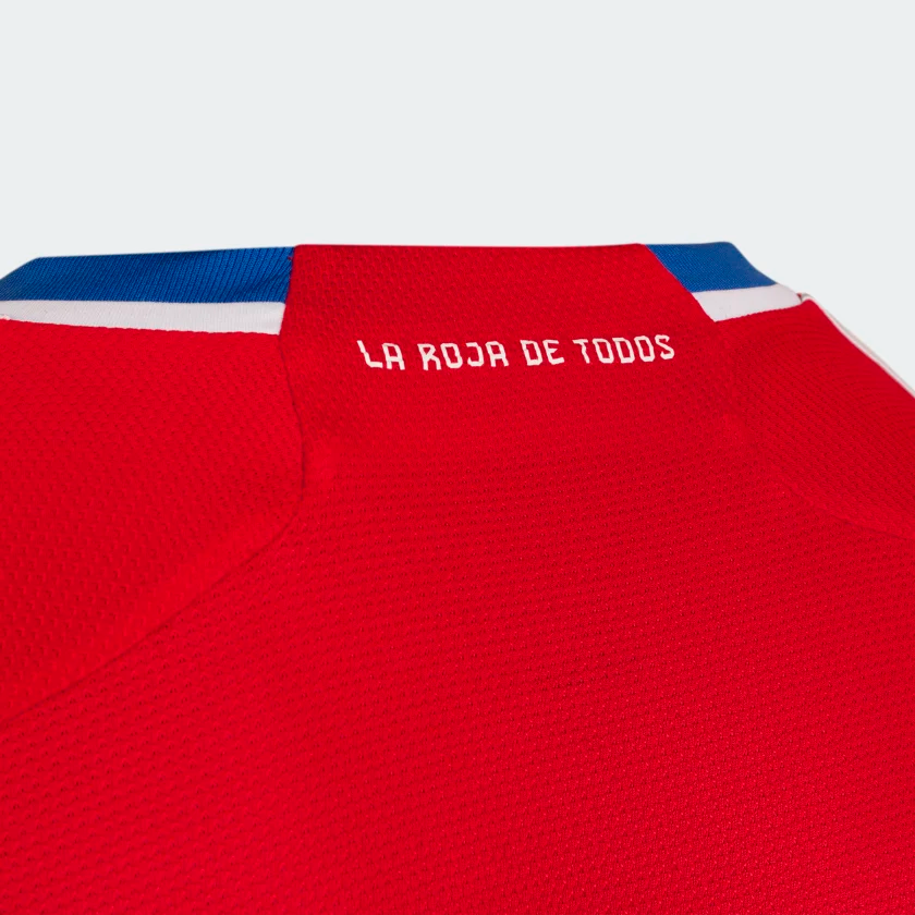 Camiseta Selección Chilena "La Roja" Personalizable Adulto edicion 2022-2023