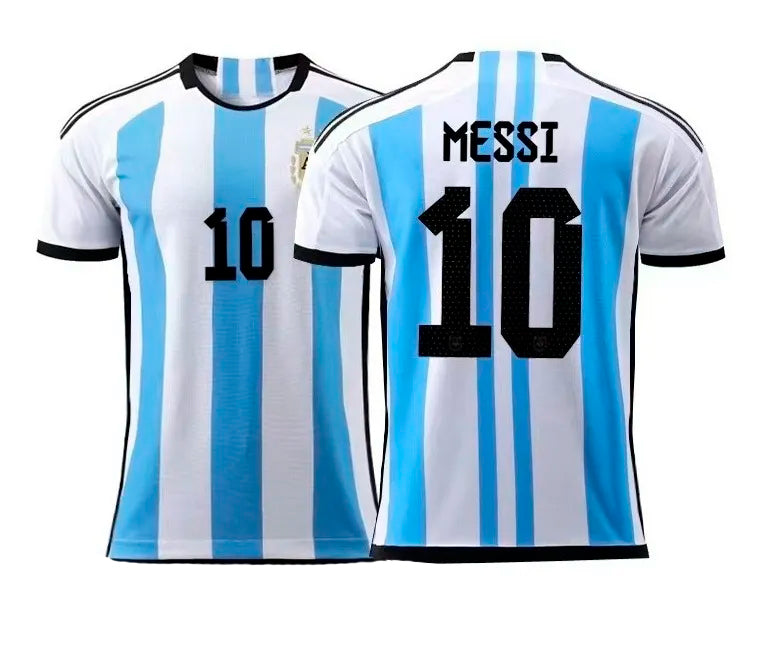 Camiseta Selección Argentina Mundial Qatar 2022 Messi 10 Alta Calidad