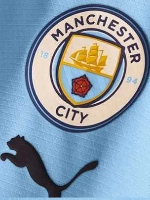 Equipación Camiseta y Short Manchester City Temporada 2022-2023 Haaland 9 Adulto y Niño Alta Calidad