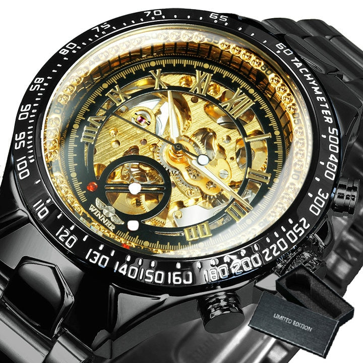 Reloj elegante dorado Nautic Watch™