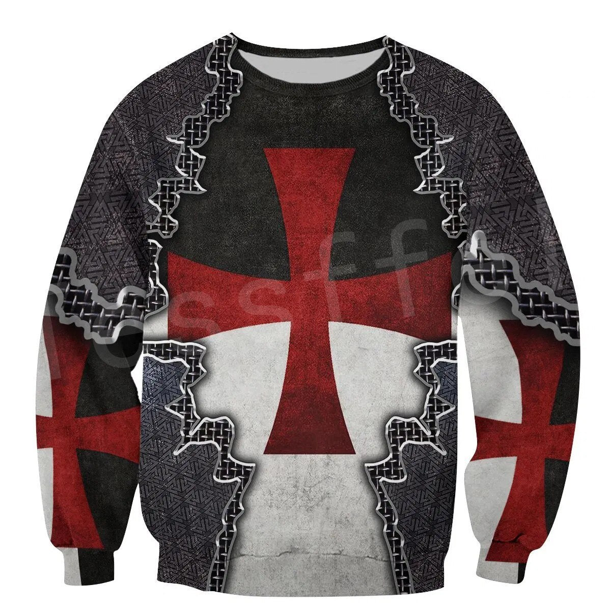 Tessffel® Sudadera estilo Knight Templar