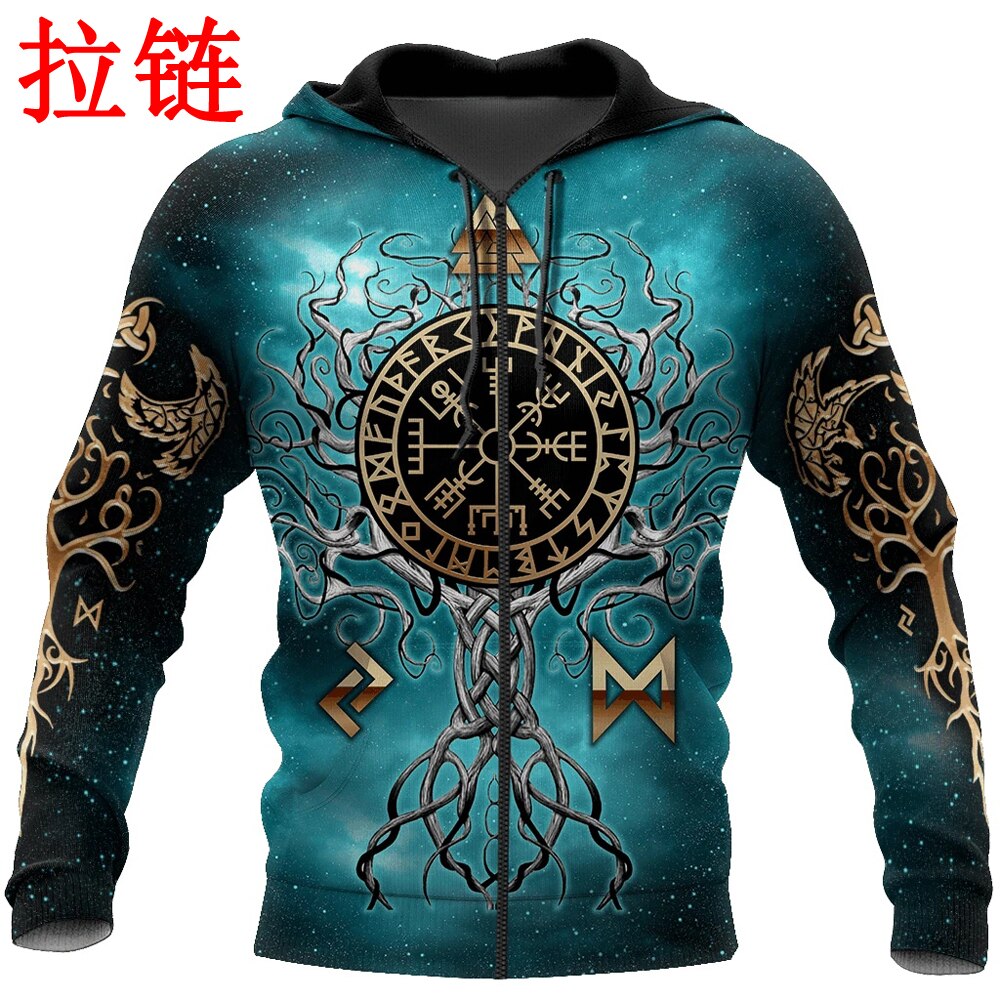 PLstar Cosmos® sudadera 3D estampado Yggdrasil