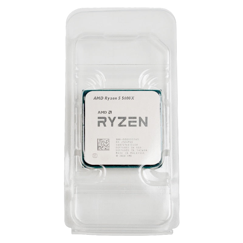 Procesador Ryzen 5 5600X 3.7 GHz 6-Core 12-Thread 7NM 100-000000065 AM4