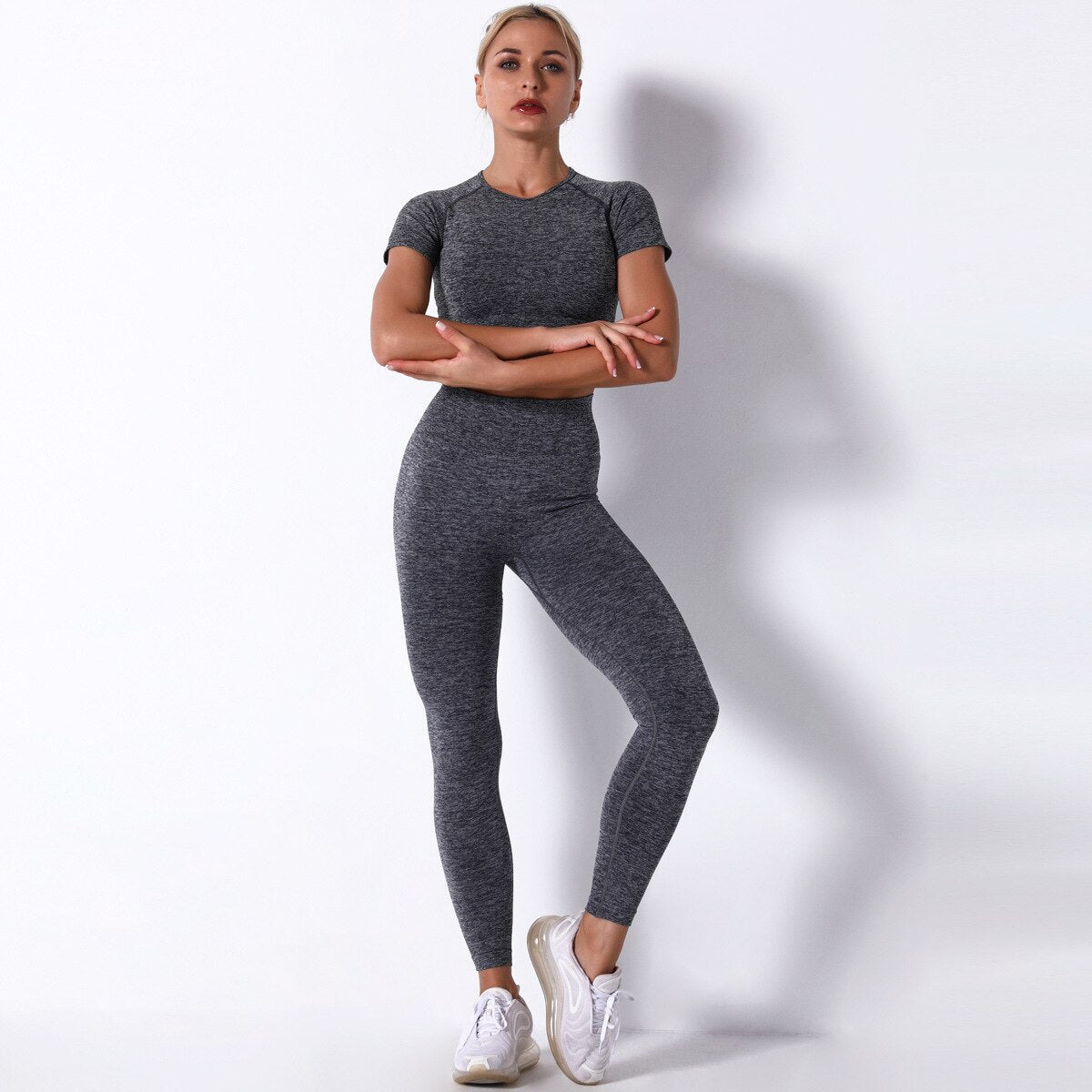 Traje de yoga mujer 2 piezas