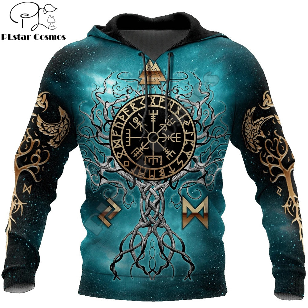 PLstar Cosmos® sudadera 3D estampado Yggdrasil