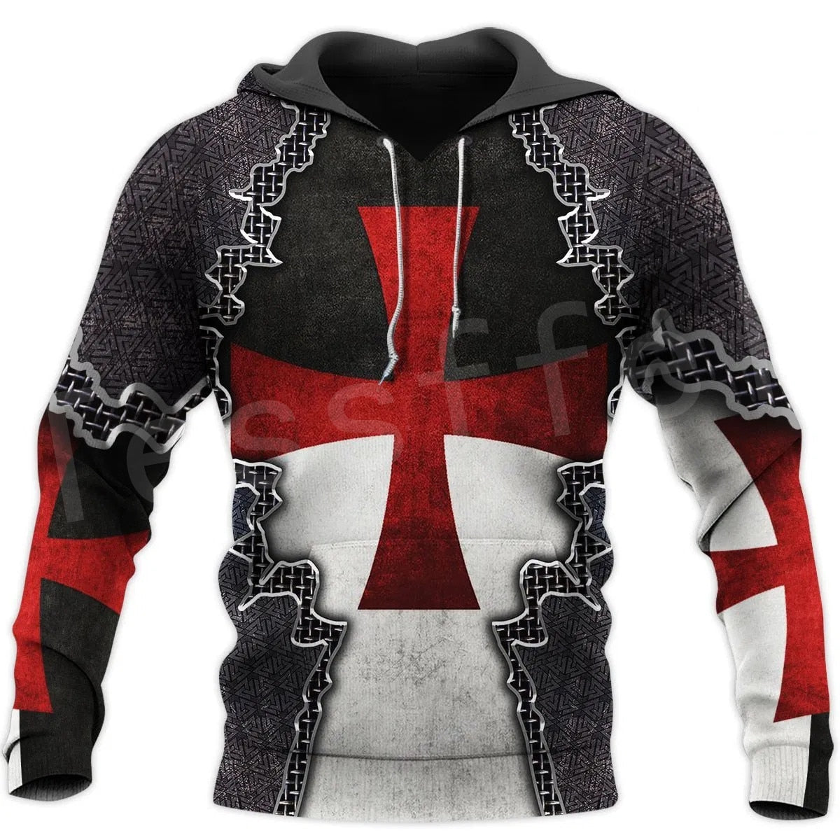 Tessffel® Sudadera estilo Knight Templar