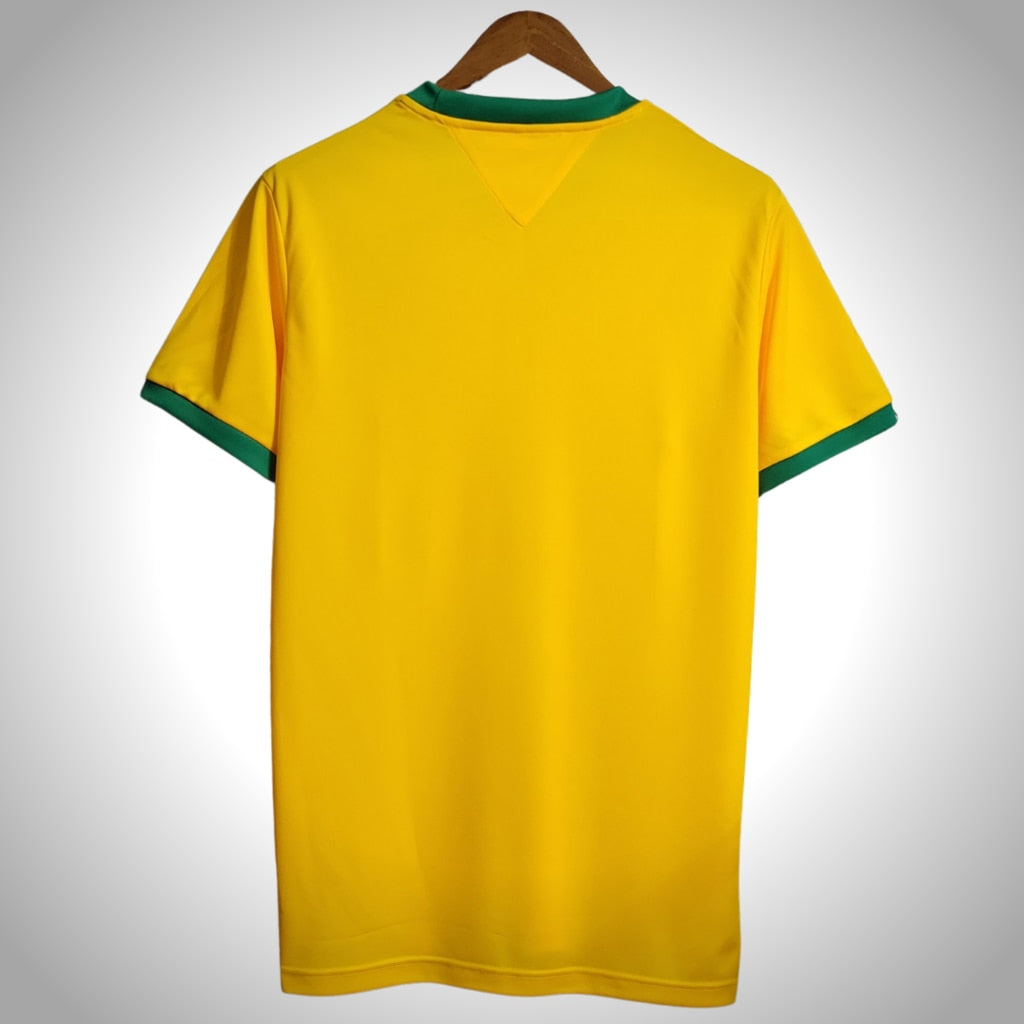 Camiseta Retro 1970 Brasil Vintage Pele Personalizable