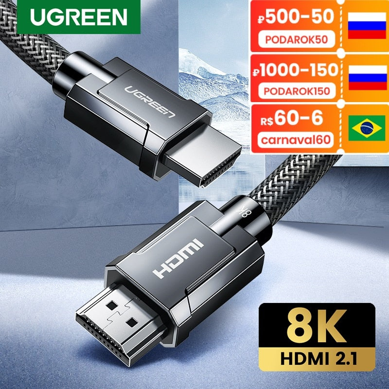 Ugreen™ HDMI 2.1 Cable 8K/60Hz Ultra High-speed