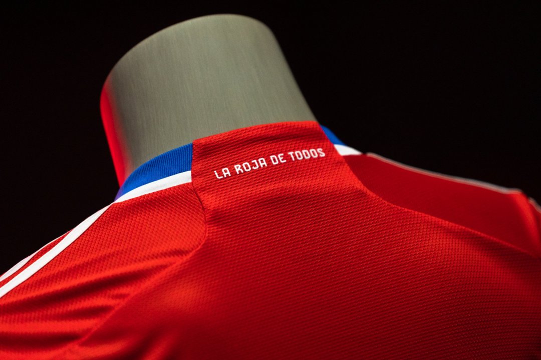 Camiseta Selección Chilena "La Roja" Personalizable Adulto edicion 2022-2023