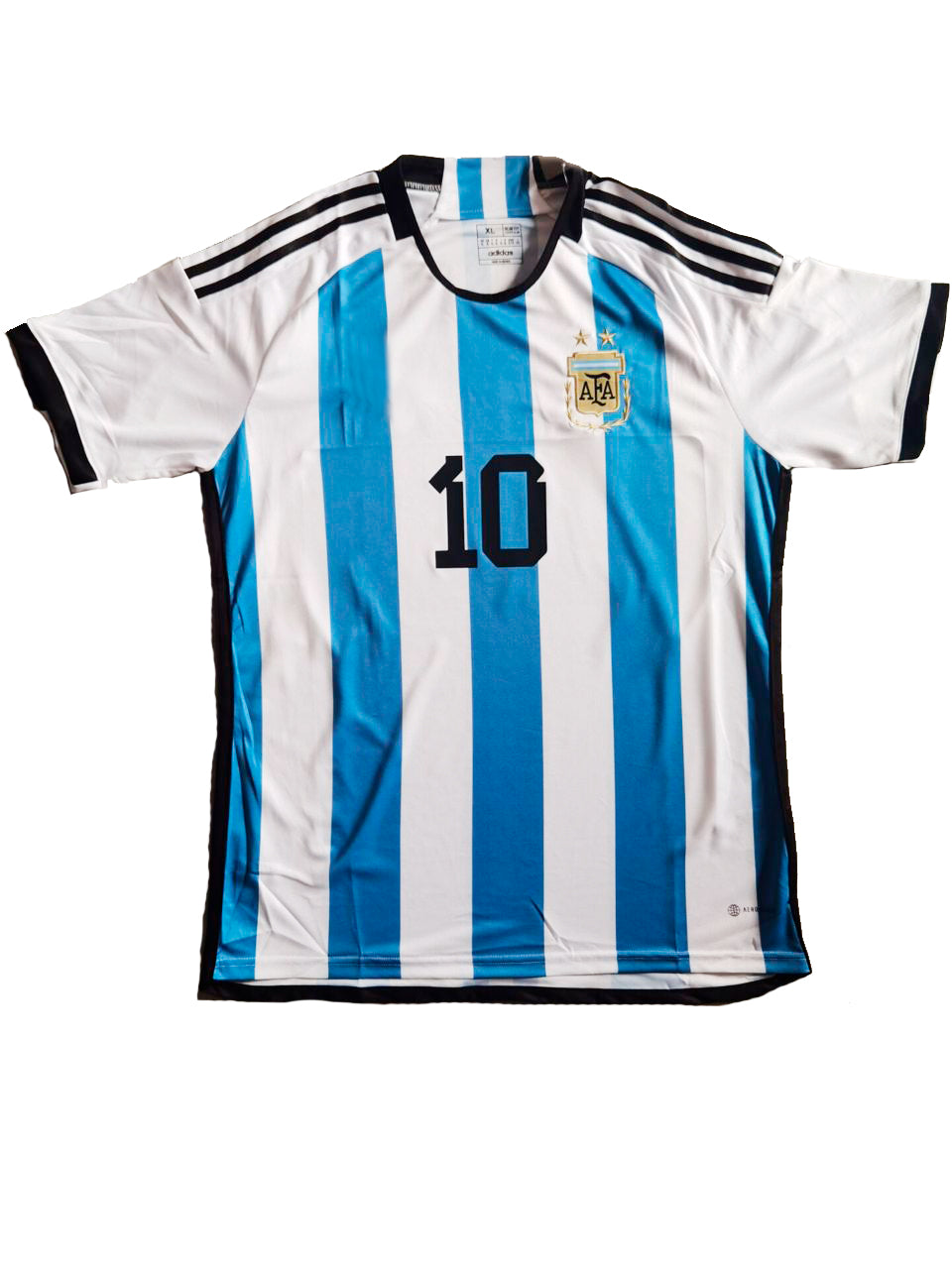 Camiseta Selección Argentina Mundial Qatar 2022 Messi 10 Alta Calidad