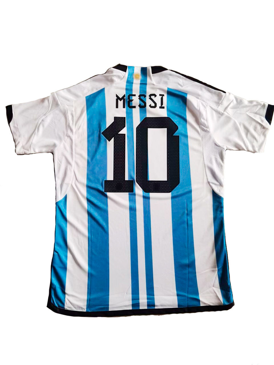 Camiseta Selección Argentina Mundial Qatar 2022 Messi 10 Alta Calidad