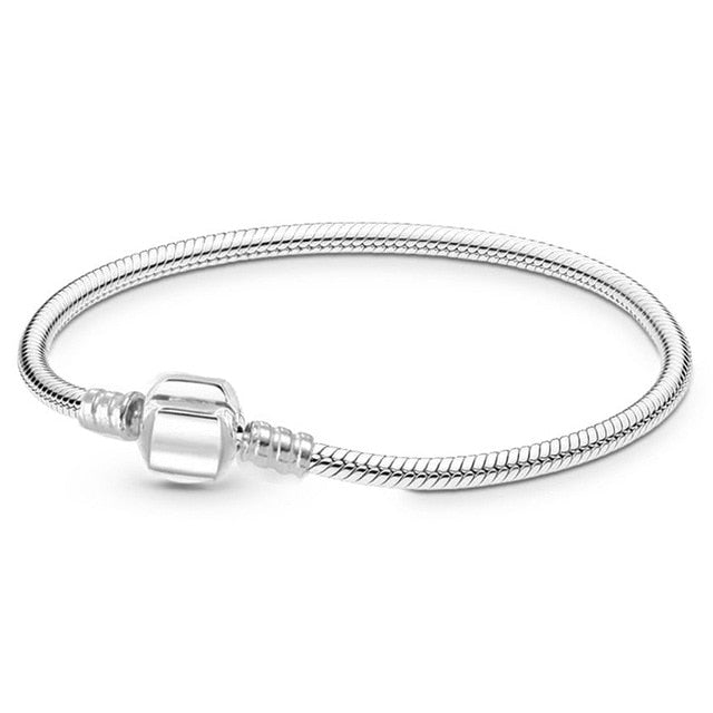 Pulsera de plata juvenil moda 2021