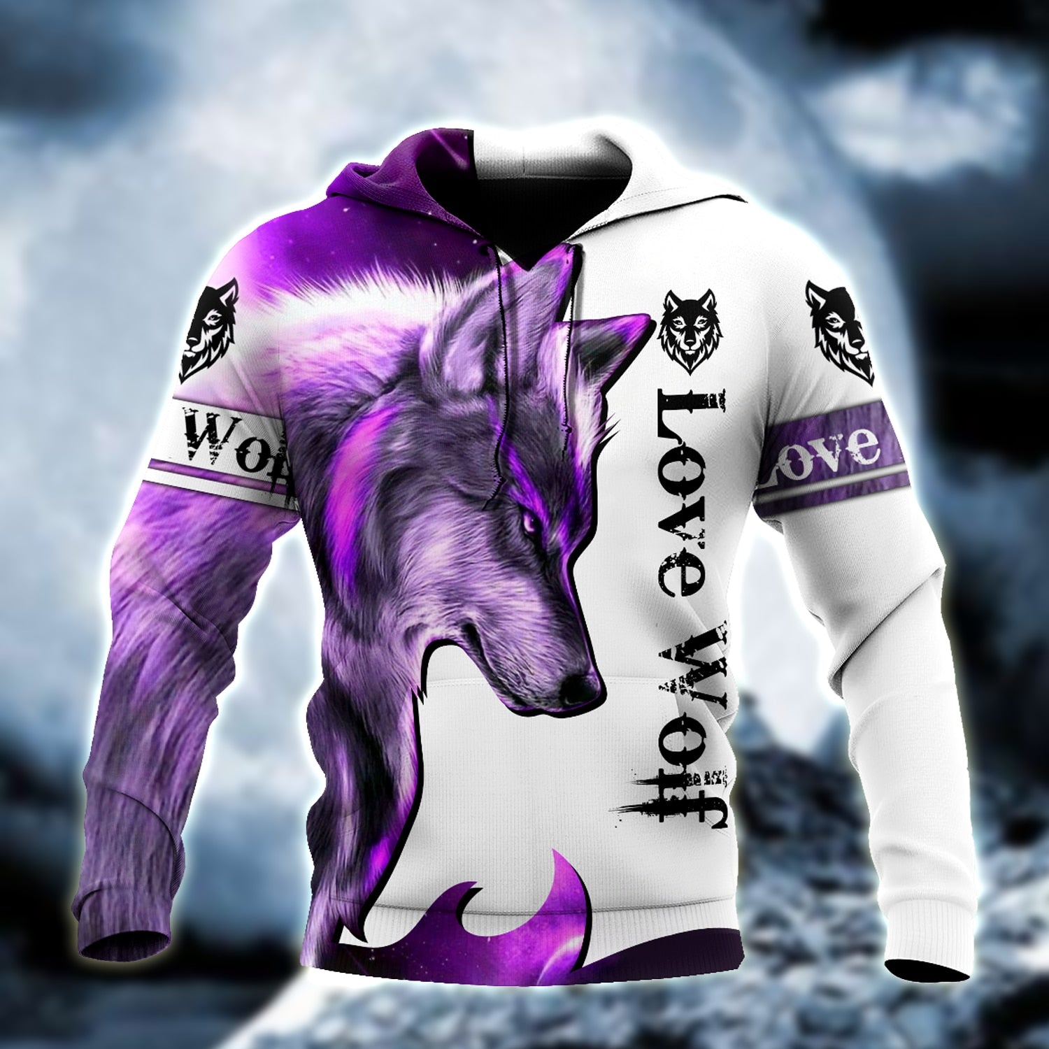 Purple Wolf zipper® 2021