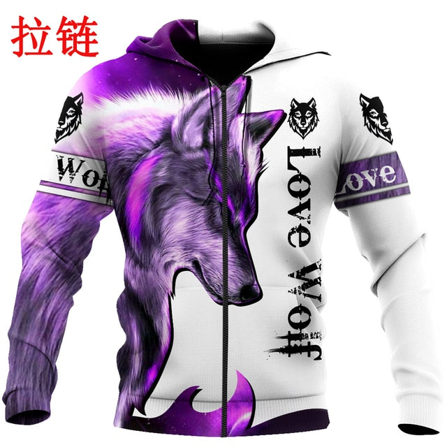 Purple Wolf zipper® 2021