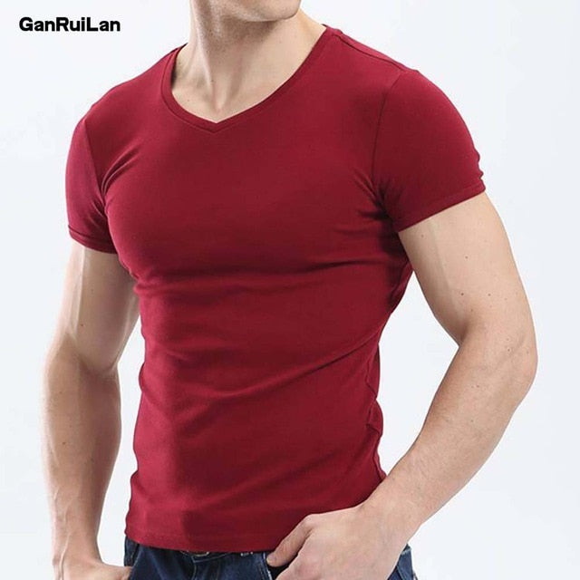 Polera Fashion cuello en V Hombre 2021-2022