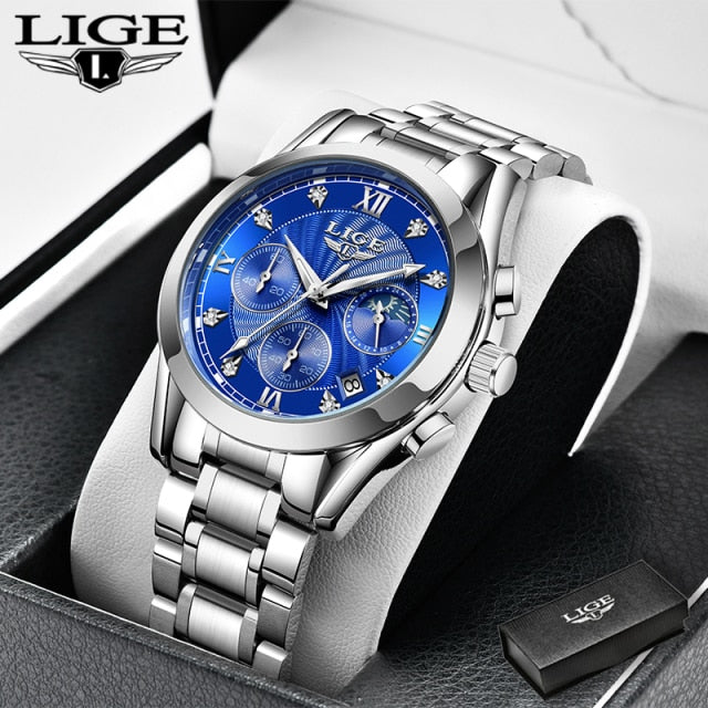 LIGE™ Elegant Luxury Watch OFERTA LIMITADA !