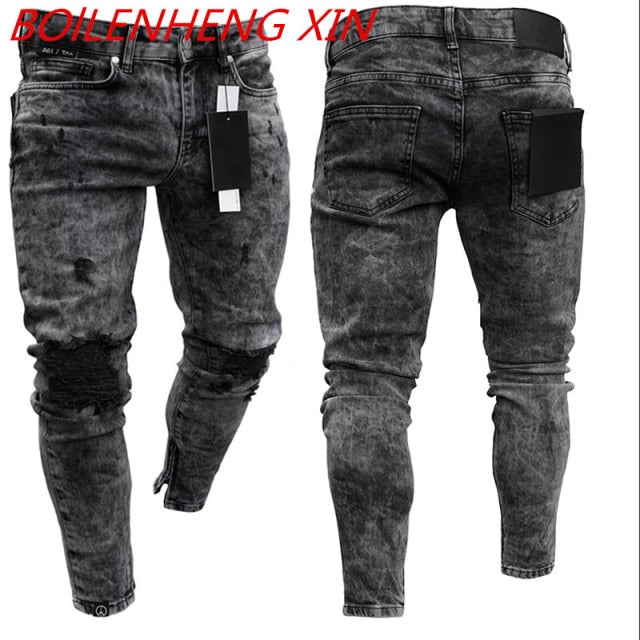 jeans mezclilla rajados® slim fit