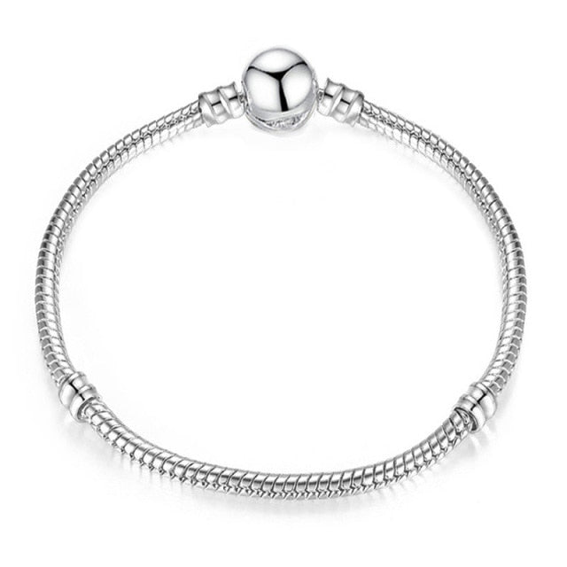 Pulsera de plata juvenil moda 2021