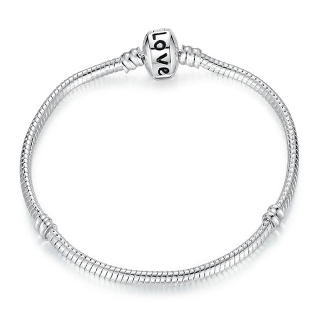 Pulsera de plata juvenil moda 2021