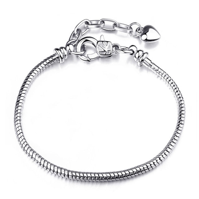 Pulsera de plata juvenil moda 2021