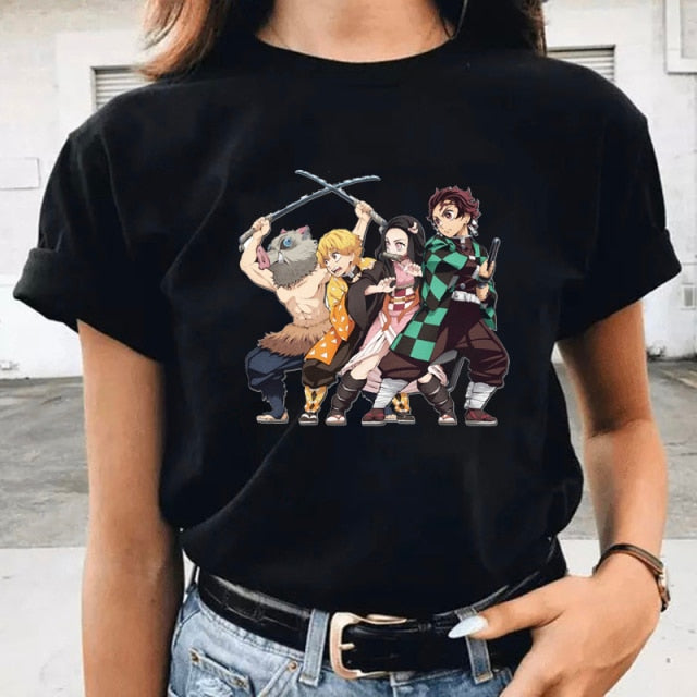 Poleras demon slayer unisex