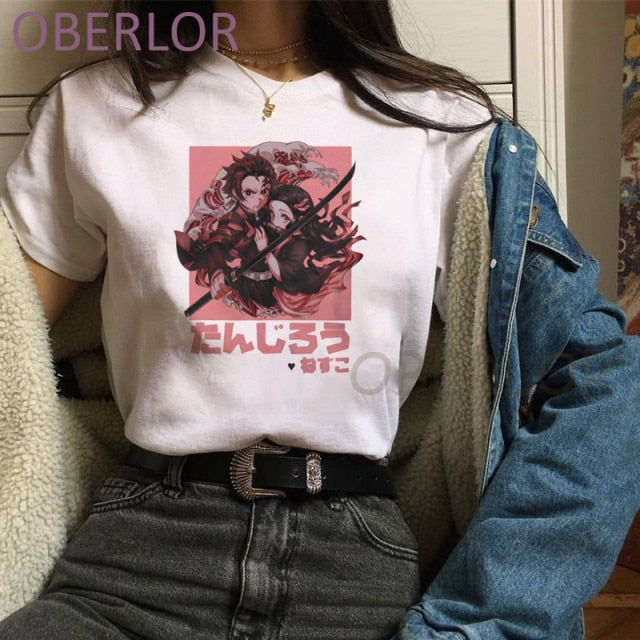 Poleras demon slayer unisex