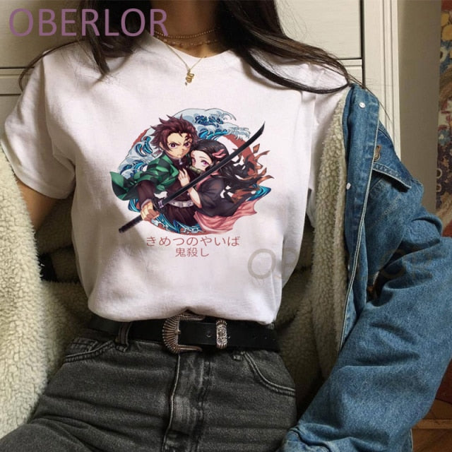 Poleras demon slayer unisex