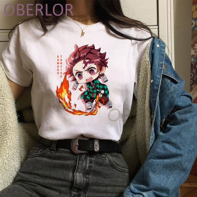 Poleras demon slayer unisex