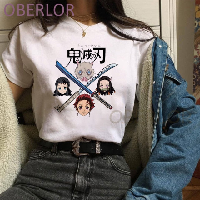 Poleras demon slayer unisex