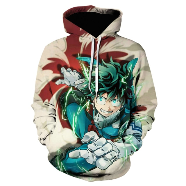 New My Hero Academia pullover