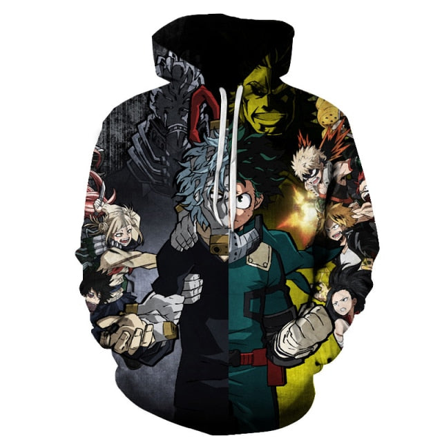 New My Hero Academia pullover