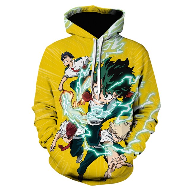 New My Hero Academia pullover