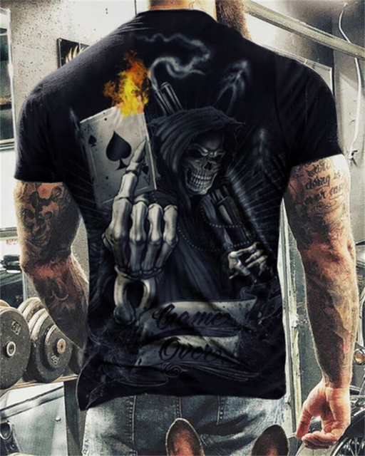 Polera Stampex™ Skull Style Moda 2022