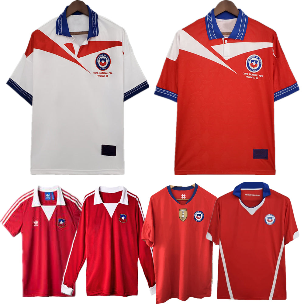 Camisetas Clásicas selección Chilena Alta Calidad