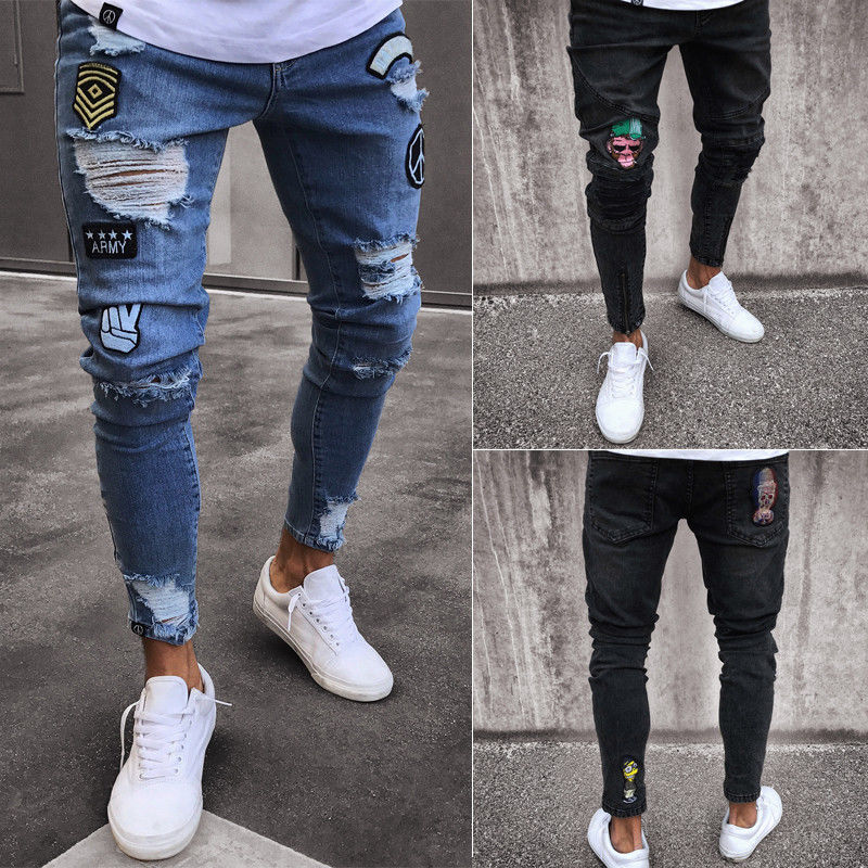 New Fashion Mens Skinny Jeans 2021