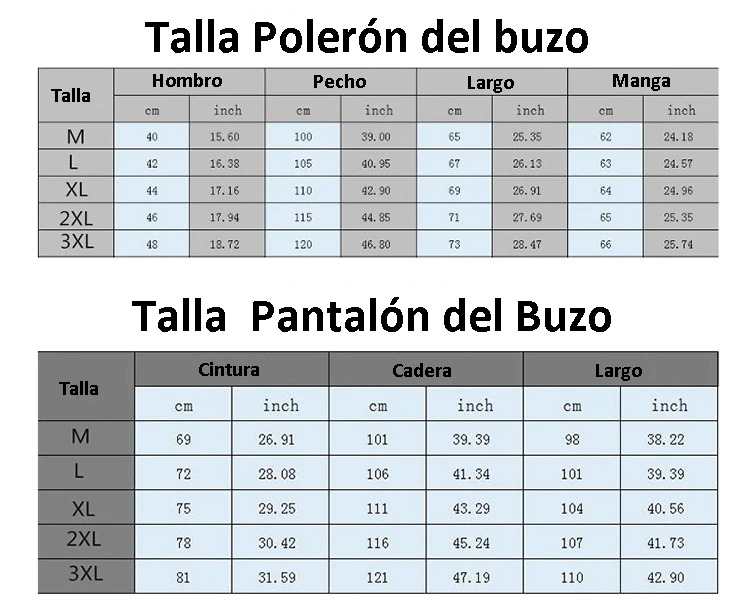 Buzo completo Colo-Colo Alta Calidad